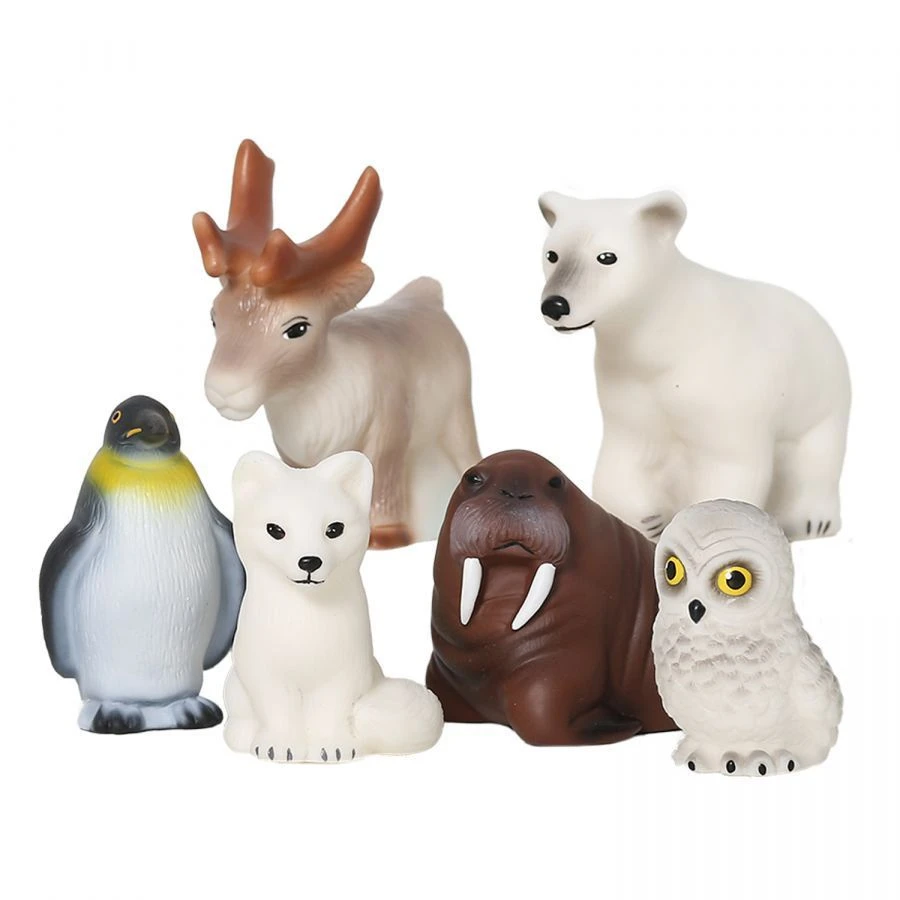 PVC figurines in set Set Animals of Arctic and Antarctic, B3467