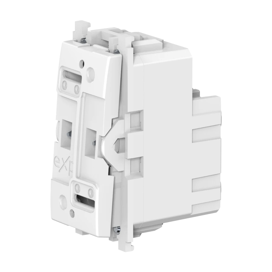 CADUCEUS ALING Experience Flush-mounted switch (mechanism) 10AX, 250V~, 1M, white, Art. 72106