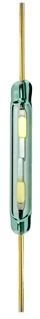 Magnetically controlled hermetically sealed contact (reed switch) MUK1A-1