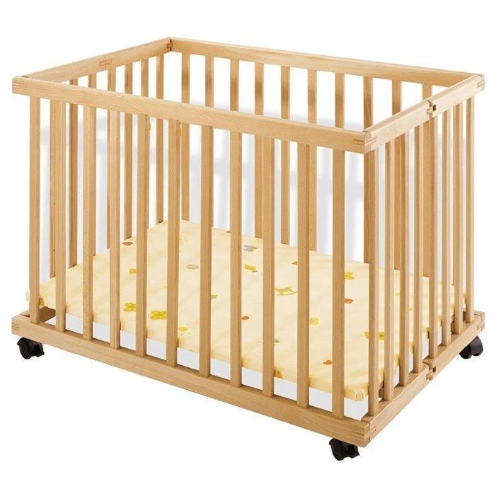 Wooden playpen for children