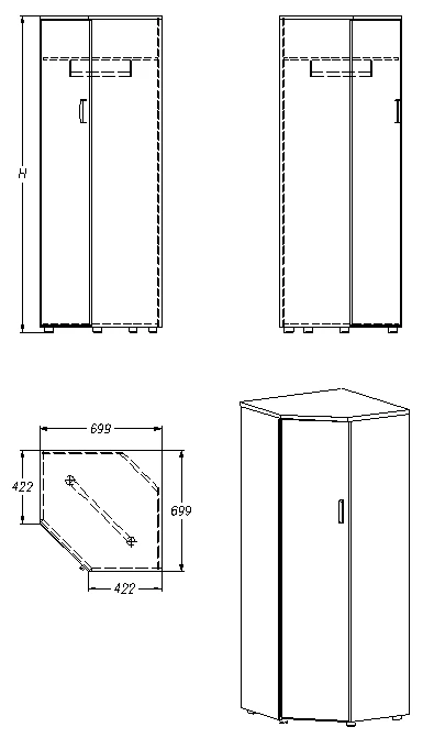 Wardrobe (series 436)