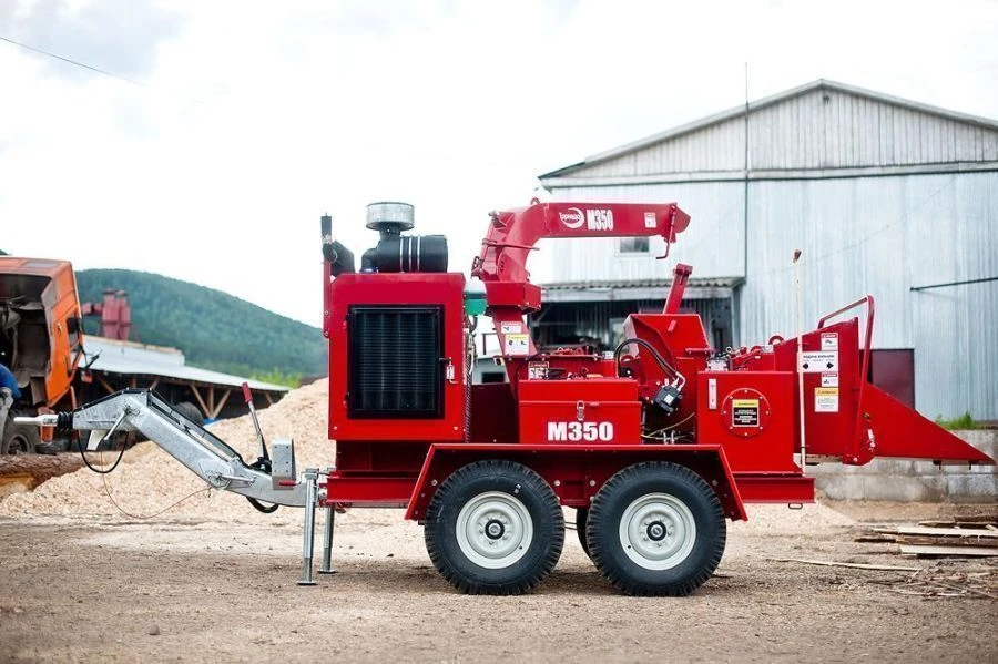 Trailed shredder TORNADO M350