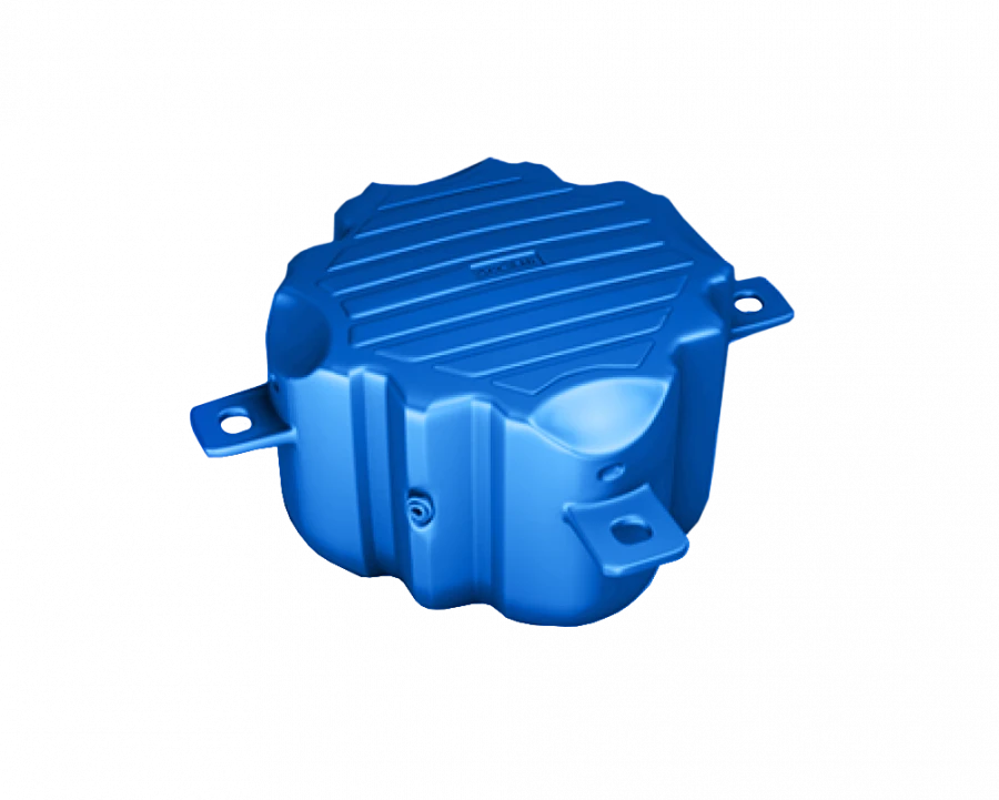 Polyethylene buoyancy module for construction of floating objects (500mm x 500mm x 400mm (LxWxH)) (SB-105)