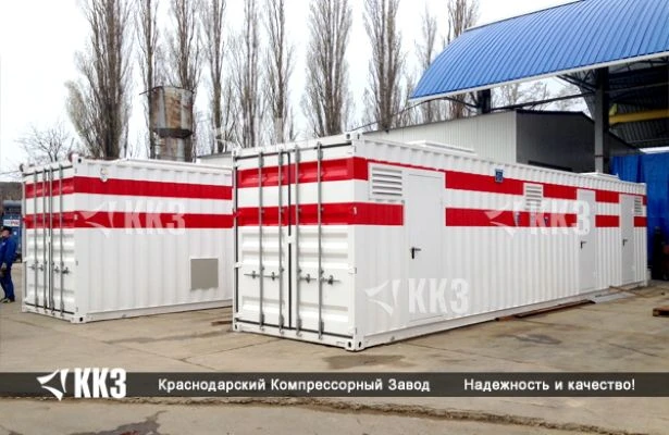Compressor modular gas treatment station MKS-833/78
