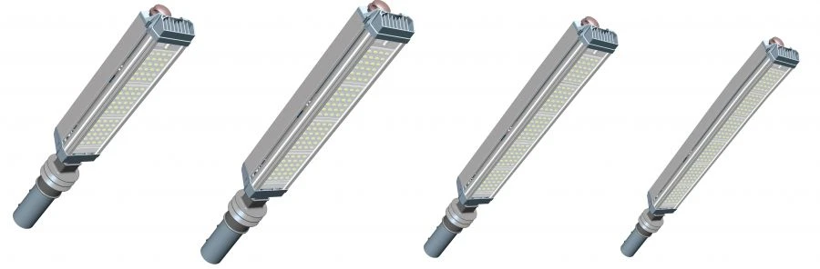 General-purpose stationary LED luminaires for street and road lighting, MAG31 series, power 40-155W