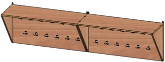Wall rack. Standard