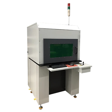 Installation for laser fitting of resistors ML5-1