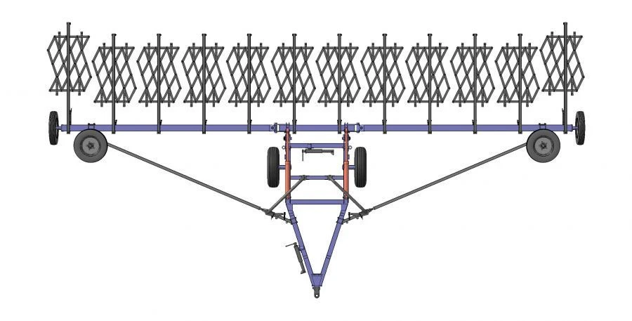 Universal soil tillage machine UPA-BZ-12