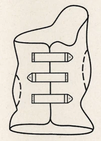 Functional-corrective corset for the thoracolumbar spine KR4-20