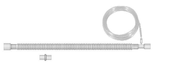 Respiratory devices for joint use with anaesthetic and resuscitation equipment, version: p