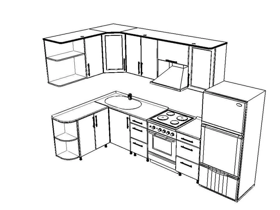 Kitchen cabinet