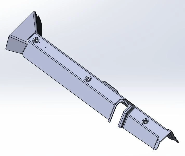Left rear strut trim PD 2001.67.06.005