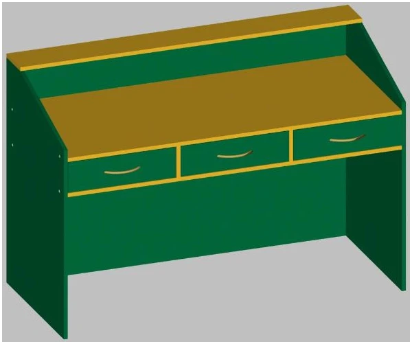 Library lectern desk for lending books art. no. SH.05.13