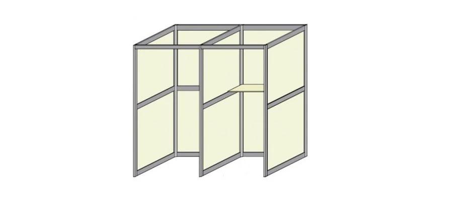 Fitting booth