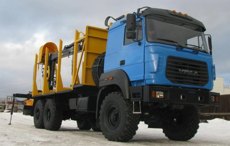 Sorting truck with GM 6377P3-10 on chassis Ural 4320-4951-78, Ural 4320-4951-80, Ural 4320-4951-82.