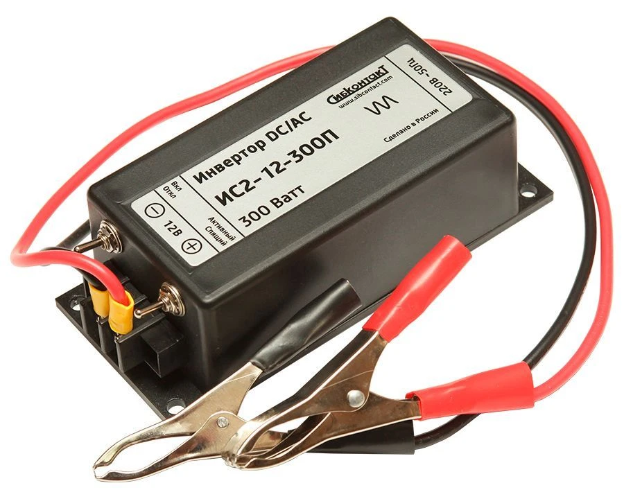 Inverter IS2-12-300P DC/AC 12/220V 300W voltage converter