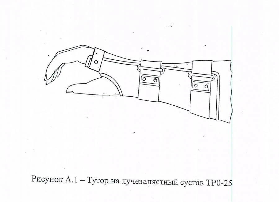 Wrist joint brace TR0-25