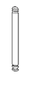 Upper hinge pin, part number 373569
