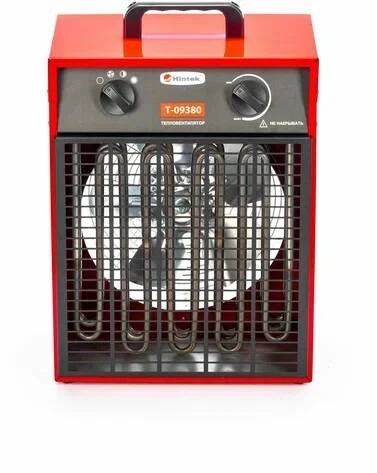 Electric fan heater, "Hintek" trade mark, model T-09380