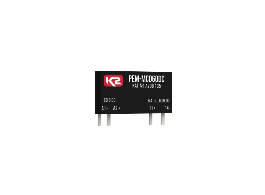 Miniature solid state relay REM-MSD60DC, cat.no.A706 135