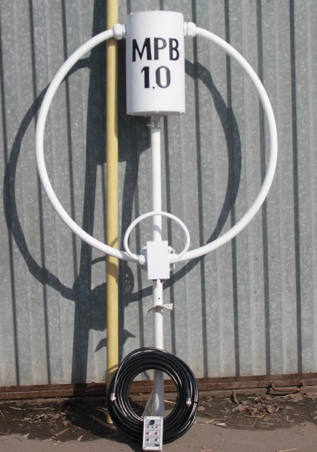 Small-size short-wave antenna-feeder device "MRV-1,0"