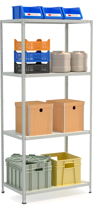 Metal office shelving unit STFL Shelf 1064-2.2