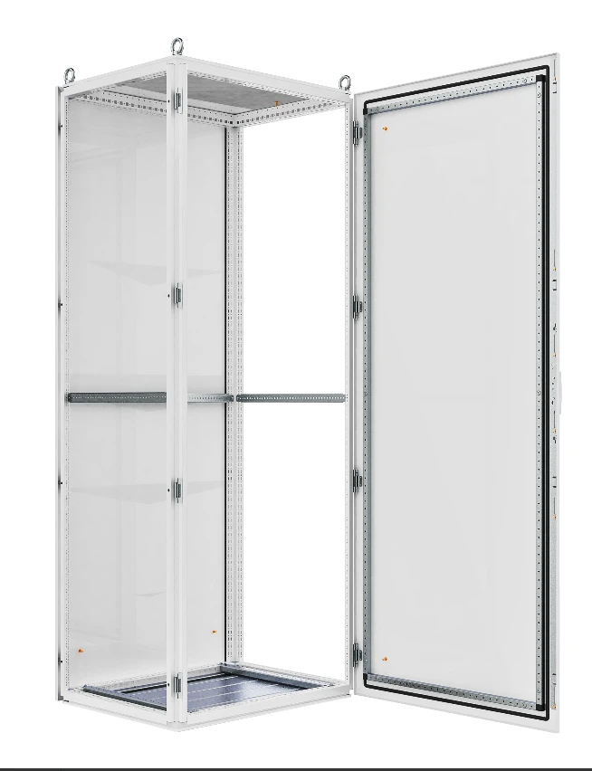 RS52 series linear enclosure enclosures in heights from 1200mm to 2200mm, widths from 600mm to 1200mm, depths from 400mm to 1200