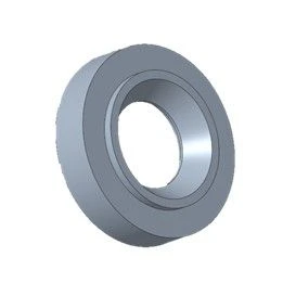 Lower guide apparatus, D1050N, 0.68 inch shaft, Niresist / DIFFUSER: LWR, D1050N, .68, NI-RST part number 100807526