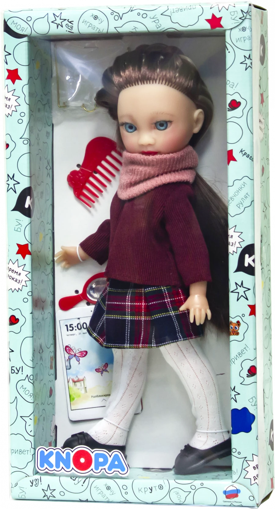 Doll "Vikki" in library KNOPA 1/6