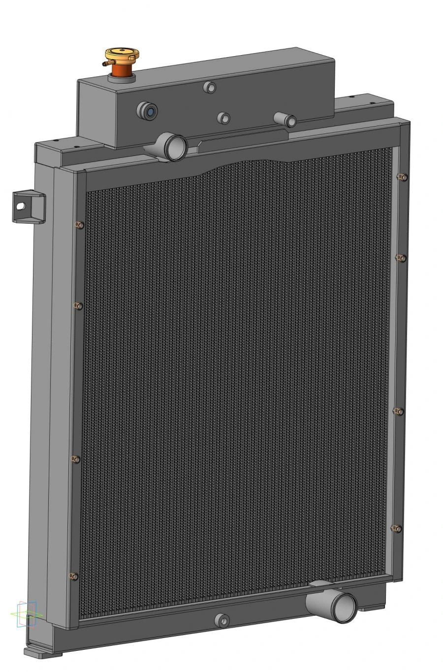 Water radiator V-2400. 1301. 1000
