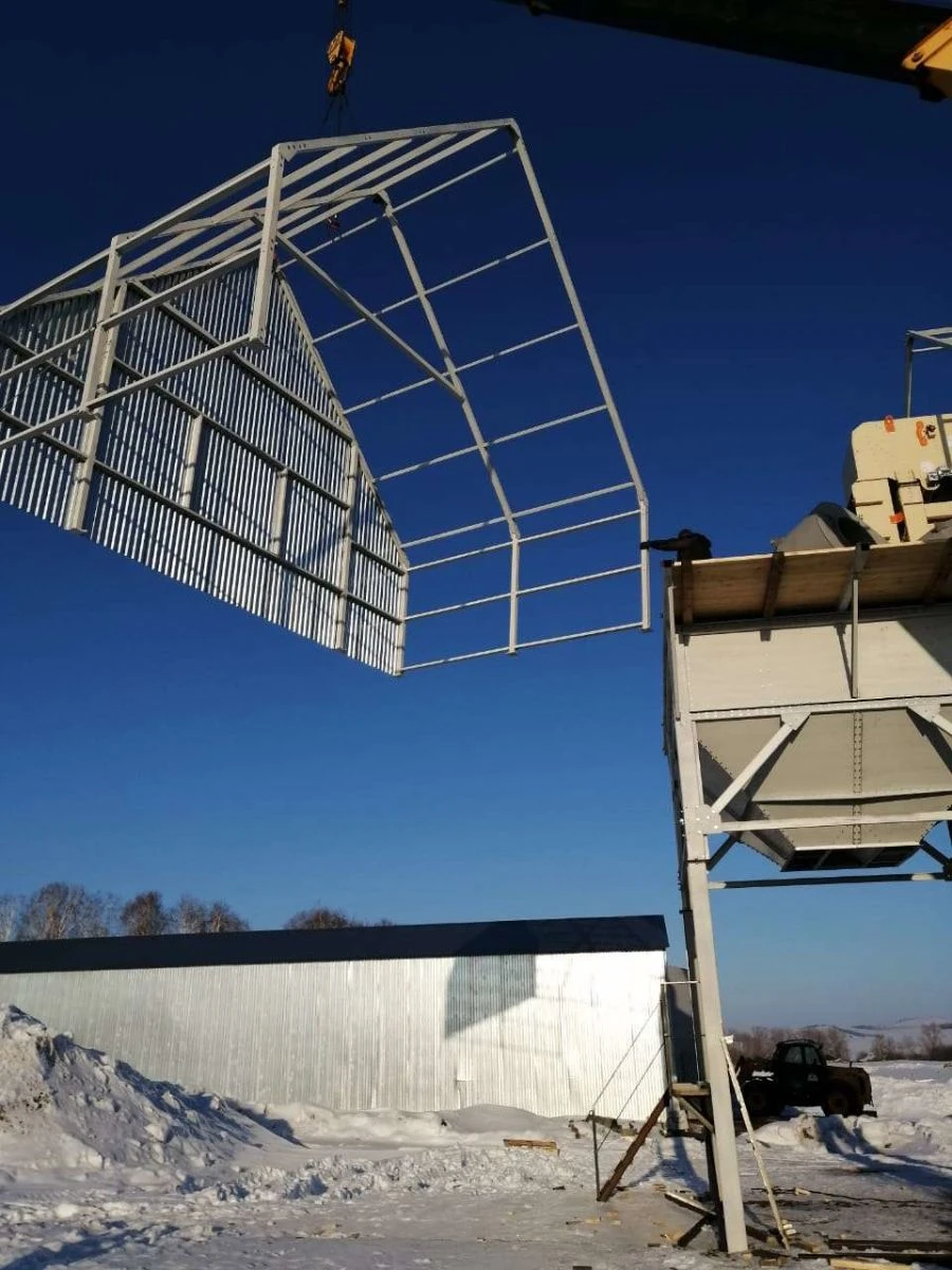 Frame of the shelter for bunker UB-K-4,2x4,2