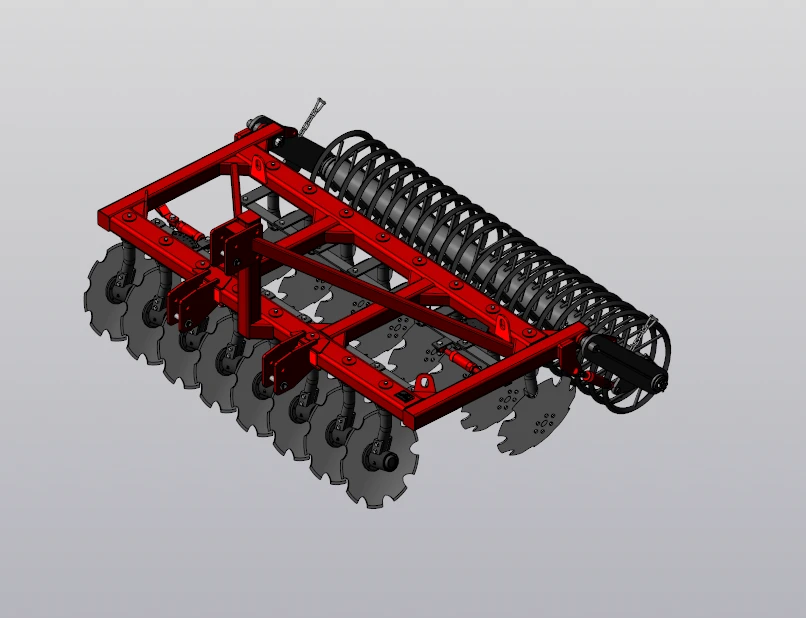 BD-2,6x2H mounted disc harrow