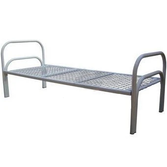 Single metal bed