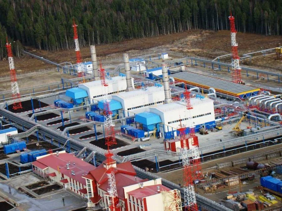 Technological equipment for gas compressor stations 25 MW Ural gas pumping unit