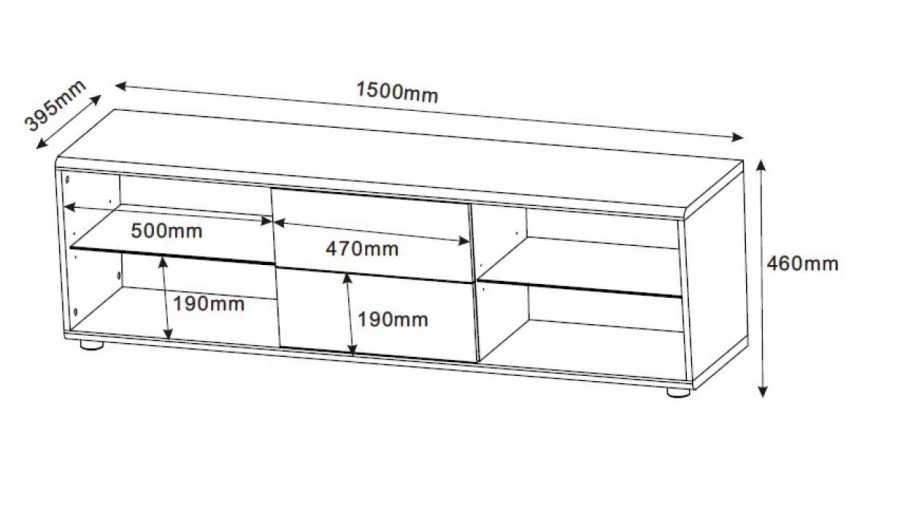 TV cabinet (TA 6)