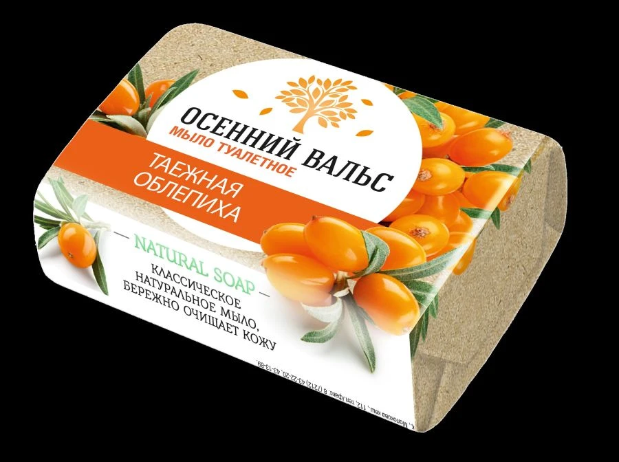 Solid Toilet Soap "Autumn Waltz Sea Buckthorn