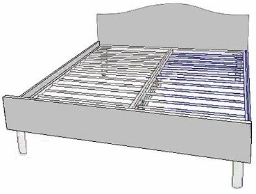 Double bed project SI56.01.03.02