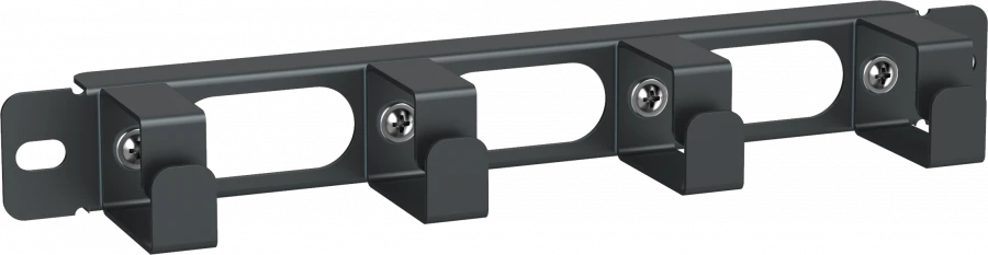 CO05-1M4R-LWS ITK Cub. org. 10" 1U 4 rings for cabinet 10" LINEA WS black