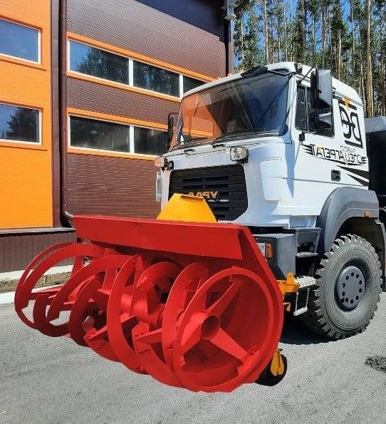 Milling-rotor snowplough SFR-1 model 313-SA-02-22 on URAL 6370 chassis