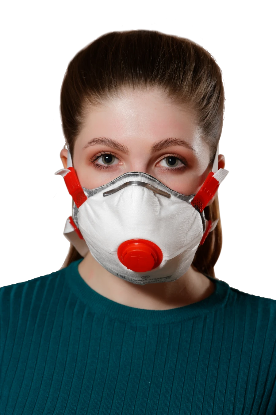 Filtering half-mask for protection against aerosols with additional protection against vapours and gases "Respirator "SPIRO-313A