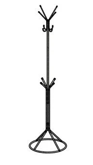 Rack, metal hanger TV-BSVM-5.21.01-01