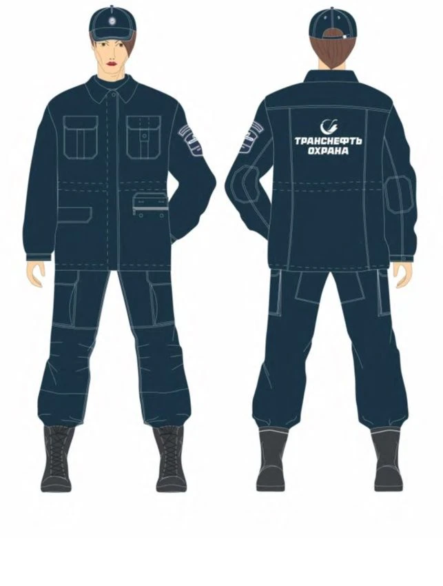Women's suits (jacket, trousers) for protection against mechanical effects and general industrial pollution of departmental empl