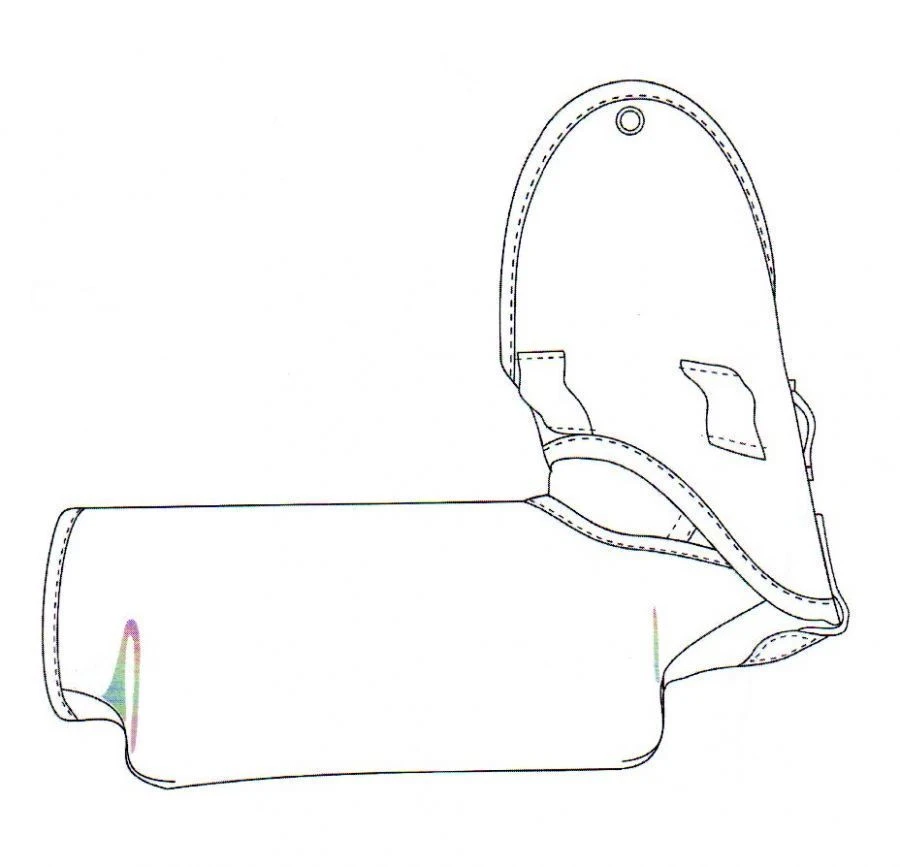 Trainer's universal protective rigid sleeve for employees of canine units of internal affairs bodies of the Russian Federation,