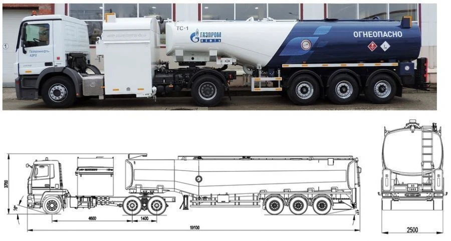 Aerodrome refuelling trucks - ATZ (with the right to drive on public roads).