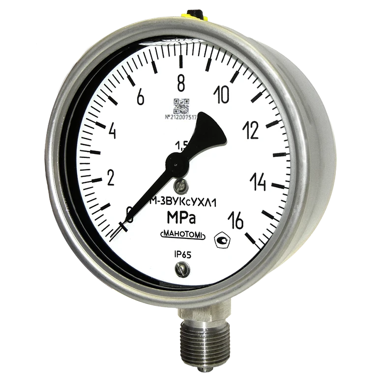 V-3VUKs vibration-resistant indicating vacuum gauges