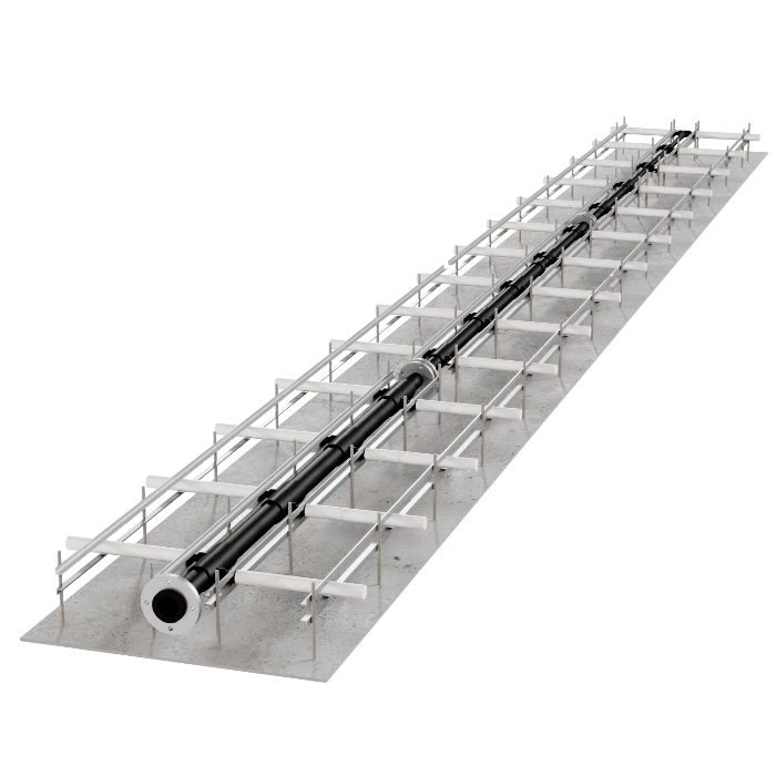Aerating system of comb type AerS