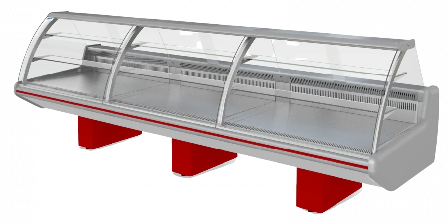 Refrigerated medium temperature display case Parabel 150 VHSd-3,125