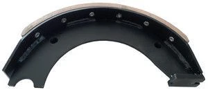 Brake pad complete with lining 8301.02.021.7.