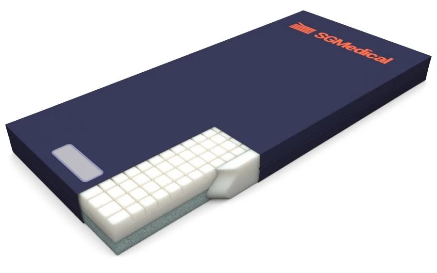 Medical anti-decubitus orthopaedic mattress according to TU 32.50.50-007-09922741-2019 Model MP - 20. Product size: length from