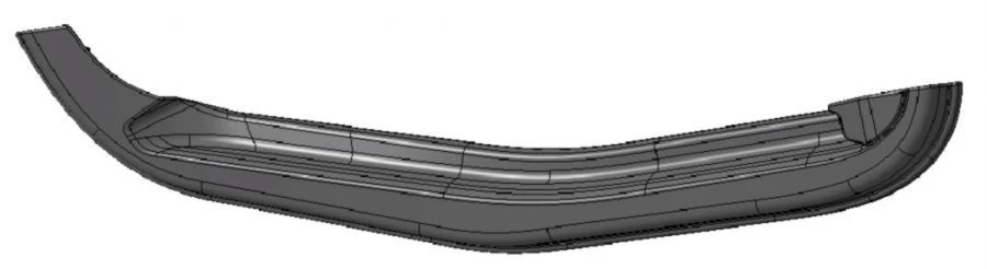 Left door trim assembly 1681653081